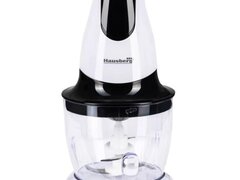 Tocator Hausberg HB-4503NG, 300 W, 350 ml, toaca, taie, macina, amesteca, Negru